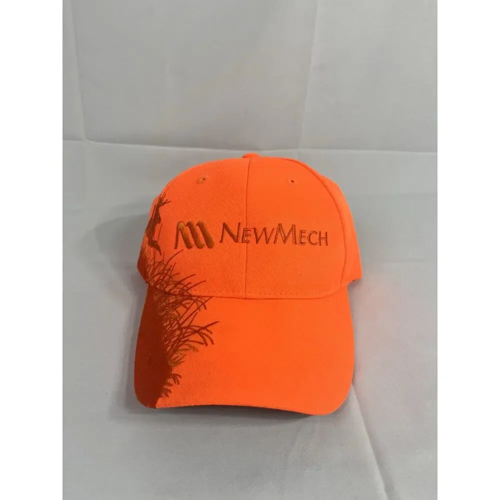 DRI DUCK Wildlife Series Hat Blaze Orange Deer Embroidered Strapback Adjustable